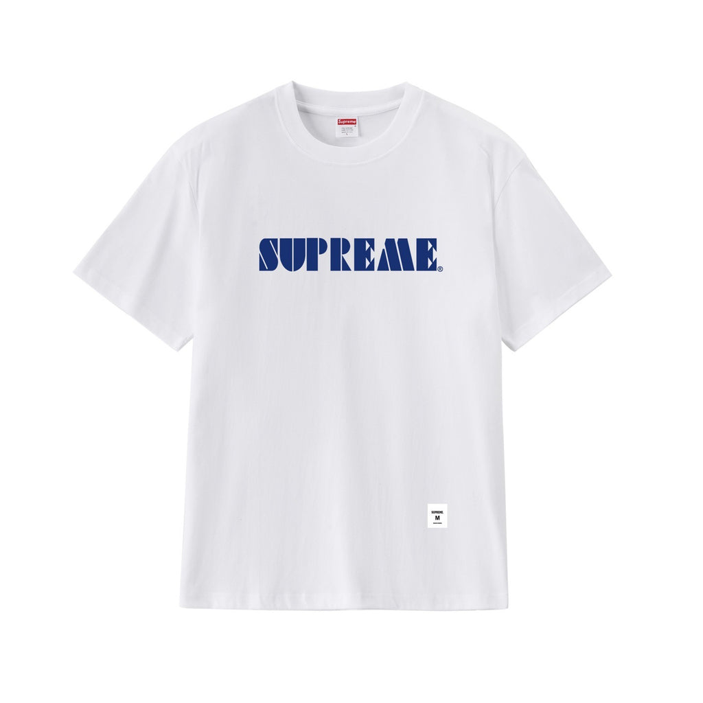 Supreme Stencil Embroidered S/S Top White - 24SS
