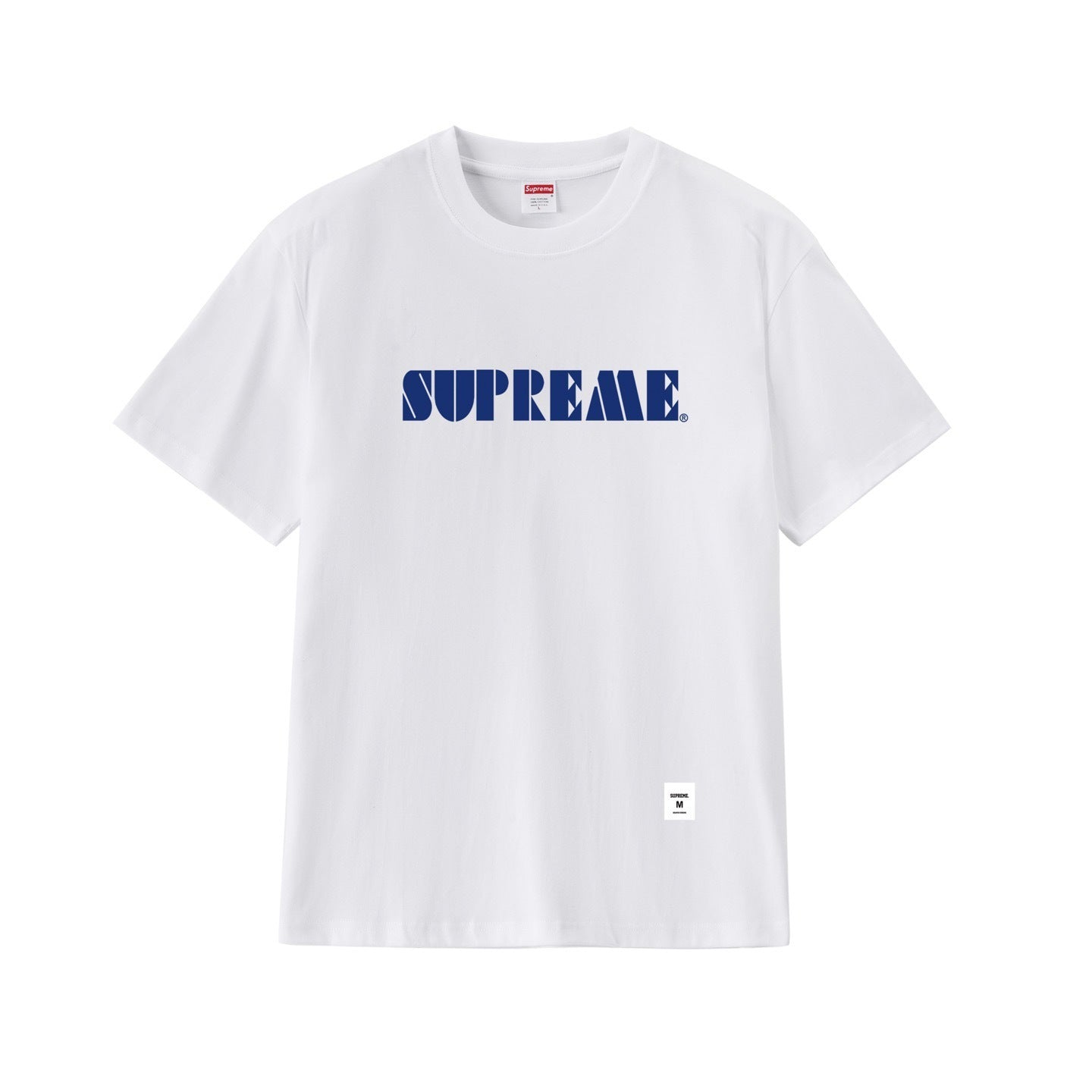 Supreme Stencil Embroidered S/S Top White - 24SS
