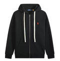 Polo Ralph Lauren Heather Black Fleece Full Zip-Up Hoodie