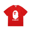 BAPE Overdye By Bathing Ape Relaxed Fit Tee Red