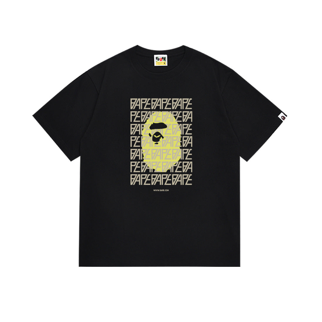 A Bathing Ape Logo Monogram
Tee - Black