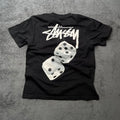 Stussy Fuzzy Dice T-Shirt Black