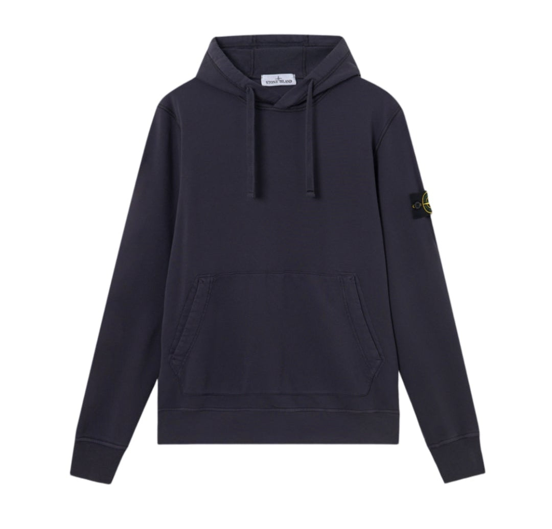 Stone Island 6100062 Organic Cotton Fleece Navy - 25FW