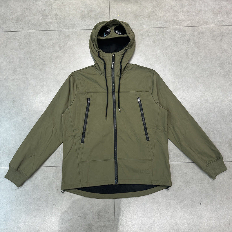 ➡️30일 한정 판매⬅️ C.P. Company Hood Windbreaker Jacket Dark Olive- 25SS