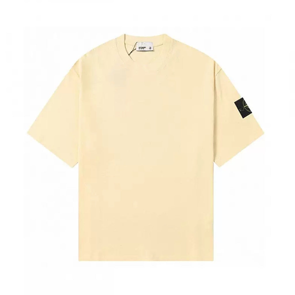 (+7)Stone Island color cotton t-shirt