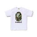 BAPE ABC Camo By Bathing Ape T-Shirt White Green