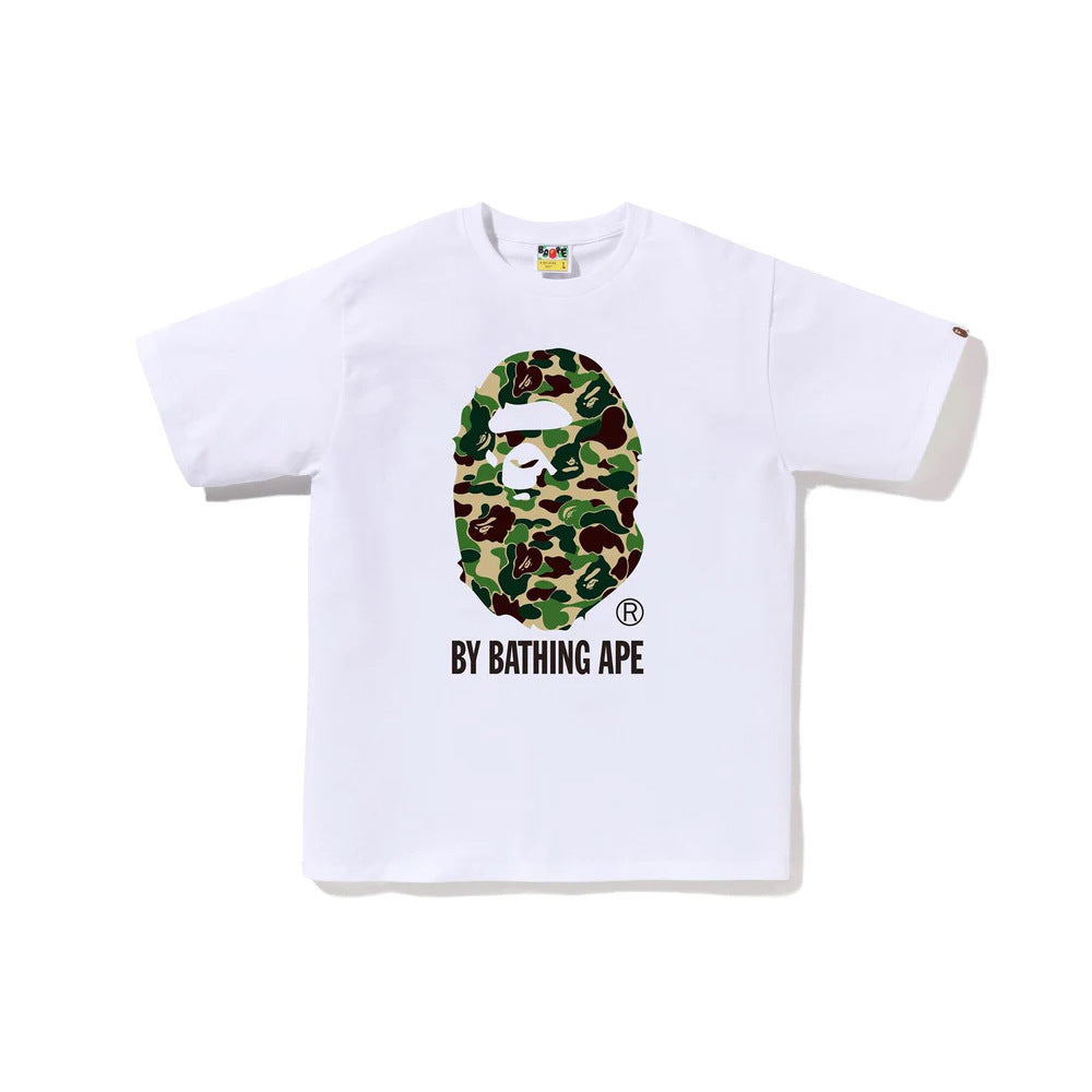 BAPE ABC Camo By Bathing Ape T-Shirt White Green