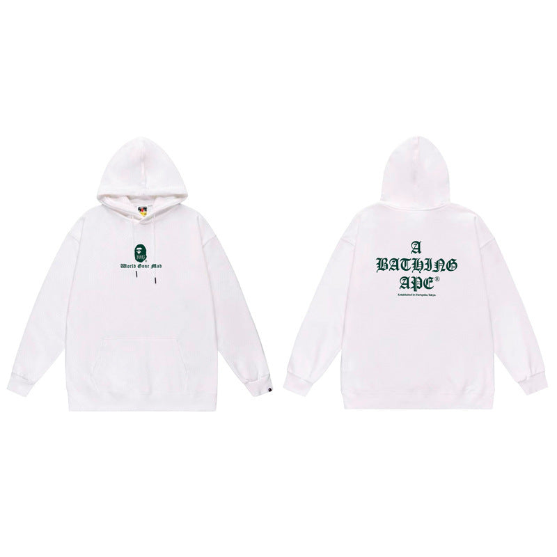 BAPE A Bathing Ape Pullover Hoodie 'White'