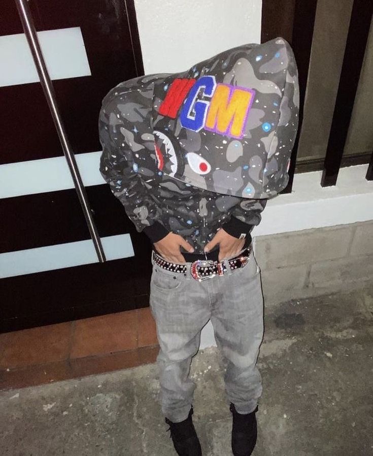 BAPE Space Camo Shark Full Zip Hoodie Black Multi