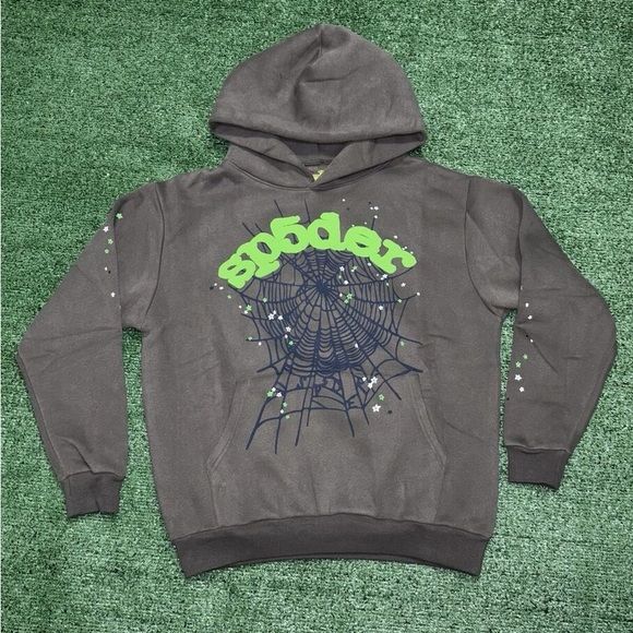 Sp5der Beluga Hoodie Heather Grey