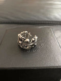 Chrome Hearts Double Floral Cross Ring