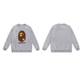 BAPE x Big Sean Swarovski Ape Head Sleeve Gray