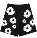 Denim Tears The Cotton Wreath Shorts Black